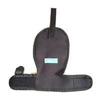 LUCKYYAN Finger Control Mitts, Elderly Stroke Hemiplegia Rehabilitation Training Equipment,Black,1PCS