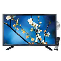 Supersonic SC-2212H LED Widescreen HDTV 22", Built-in DVD Player with HDMI, USB, SD & AC/DC Input: DVD/CD/CDR High Resolution and Digital Noise Reduction | HDMI Cable Included