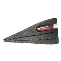 Height Increase Elevator Shoes Insole 3-Layers Adjustable Air Up Heel Lifts Inserts Half Invisible Taller Insoles Velvet Surface for Men and Women (3 Layers)