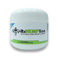 RxHemp Cool Therapy- Pain Relief Cream 2OZ, 500 MG- Fast Relief- Back, Knee, Neck, Joint, Arthritis Relief- All Natural Ingredients