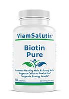 ViamSalutis Biotin 10000 Mcg, 60 Veggie Capsules