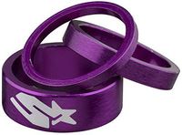 Spank Spacer Kit 3/6/12mm Bike Headsets & Accessories, Purple