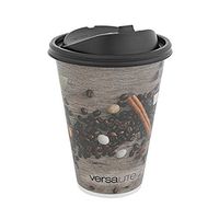 16 oz. Versalite Polypropylene (PP) Recyclable Hot Cups with Lids
