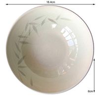 AXZHYX Bowl Japanese Ceramic Family Soup Bowl Creative Ramen Bowl Mixing Bowl Dessert Bowl Hotel Tableware Home Noodles Boiled Fish Soup Bowl (Color : One)