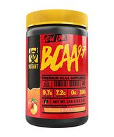 Mutant BCAA 9.7 Supplement BCAA Powder with Micronized Amino Energy Support Stack - 348 g - Fuzzy Peach