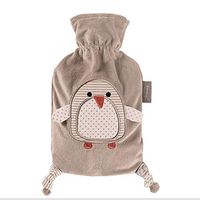 YUN Cartoon Cute Jacket Filled with Water PVC Hot Water Bottle Hand Warmers 0.8L