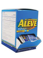 Aleve MP48850 Pain Relief Tablet, Standard, Blue/White (Pack of 50)