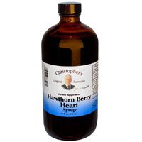 Christopher's Hawthorn Berry Heart Syrup - 16 fl oz
