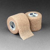3M™ Coban™ Self-Adherent Wrap (Size: 2" x 5 yd (50 mm x 4.5 m), Color: Tan, Sterility: Non-Sterile)