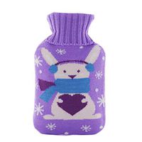 2L Washable Soft Cover Fashion Safe Hot Water Bottle Bag-A06