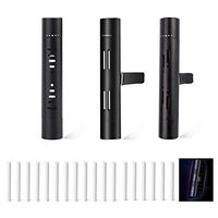 3 PCS Car Diffuser Vent Clip, Cylindrical Essential Oil Car Vent Clips Aromatherapy Diffuser with 18 Refill Sticks for Car, Office, Kitchen, Bathroom, Pet Houses