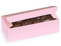 One Piece Folding Candy Box 10 Count - 1 LB - Pink