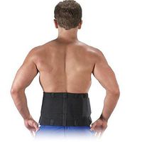 Bilt-Rite Mastex Health Vent-X Back Support, Black, 2X-Large