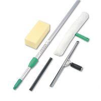 Unger : Pro Window Cleaning Kit w/8-ft. Pole, Scrubber, Squeegee, Scraper, Sponge -:- Sold as 2 Packs of - 1 - / - Total of 2 Each