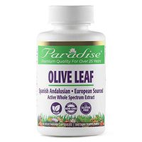 Paradise Herbs Olive Leaf 18% Oleuropein, 60 Vegetarian Capsules
