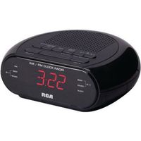 Rca Rc205 Alarm Clock Radio With Red Led And Dual Wake WLM