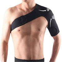 Adjustable Shoulder Support Brace Strap Joint Sport Gym Compression Neoprene New (24-46" Right)