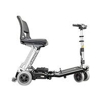 50 lb Luggie Classic - 15 Mile Range Foldable Scooter - 4-Wheel - Airplane Ready