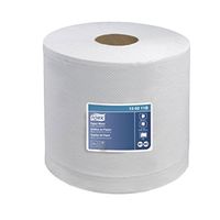 Tork 130211B Centerfeed 2-Ply Paper Wiper, White