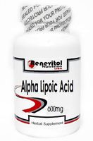 Alpha Lipoic Acid 600mg 180 Capsules ~ Renevitol