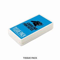 Worthy Promo NFL Carolina Panthers Party Favors & Party Supplies Tissue Packs 10-Pack