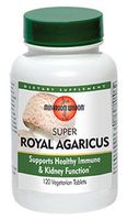 Maitake Mushroom Mushroom Wisdom Super Royal Agaricus 120 Caplets