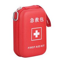 Portable First Aid Kit Travel Medical Box for Camping, Hiking-Red