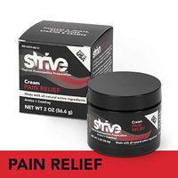 Strive Joint Pain Relief and Muscle Recovery Cream | Natural Formula for Sports and More | 2 Oz Jar | Made in the USA