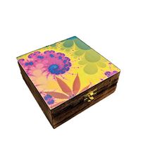 Wooden Stash Box (Swirl)