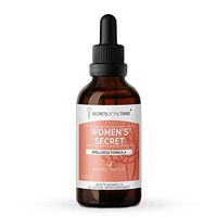 Women's Secret Alcohol Extract, Tincture, Tribulus, Red Raspberry, Pine Pollen, Sea Buckthorn, Schisandra, Goji,Maca. Wellness Formula (4 FL OZ)