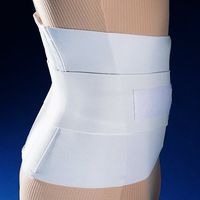 Elastic Lumbosacral Wraparound w/Felt Pad and Steels Back Support Brace 968 (XXL)
