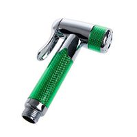 OTGO Multifunction Stainless Steel Handheld Bide Diapers Sprayer Shower ABS Toile Wash Bathroom (Green)