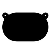 Killzone Gong 10 x 16 x 1/2 inch AR500