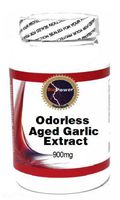 Odorless Aged Garlic Extract 900mg 100 Capsules # BioPower Nutrition