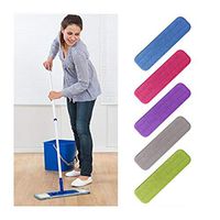 Fantastick Microfiber Reusable Mop Cloth Pads Floor Cleaning Replacement Heads Parts