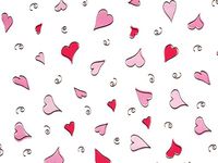 Pack Of 100, Swingin' Hearts 4 X 2 X 9" Cello Bags Cello Bags 1.2 Mil For Gift Baskets, Candy, Nuts Or Small Items