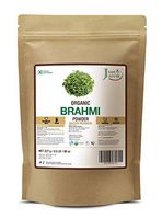 Just Jaivik 100% Organic Brahmi Powder Bacopa Monnieri- USDA Certified Organic, 227 GMS / 1/2 LB Pound / 08 Oz