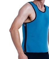 FUT Neoprene Slimming Vest Sweat Sauna Suits Gym Mens Weight Loss Shapewear
