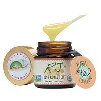GREENBOW Organic Fresh Royal Jelly - 100% USDA Certified Organic, Pure, Gluten Free, Non-GMO Royal Jelly - One of The Most Nutrition Packed Diet Supplements - Highest Quality Royal Jelly - (28g)