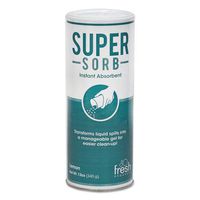 Supersorb Liquid Spills Absorbent, 12-oz. Shaker Can