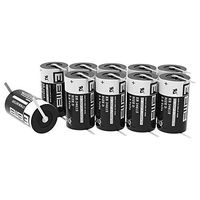 EEMB 3.6 V D Size Lithium Battery with tabs ER34615 19000 mAh Li SOCL2 UL Certified Non Rechargeable 3.6 Volt Lithium Thionyl Chloride Battery