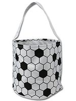 Sporty Soccer Easter Halloween Candy Basket Bucket snack bags children kids practice