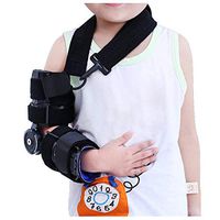 Unbne Child Shoulder Abduction Sling Shoulder Hinged ROM Elbow Brace with Sling Immobilizer for Injury Support