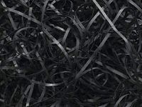 32 Colors of FINE Cut (4oz) Gift Basket Shred, VeryFine Paper Filler Grass (Black) ngKE1951