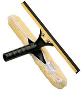 Ettore Professional Brass Backflip Window Cleaning Combo Tool, 18-inch