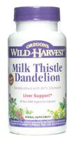 Milk Thistle Dandelion Extract Standardized to 80 Silymarins (90 Capsules)