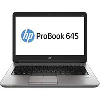 HP ProBook 645 G1 14in Notebook PC - AMD A6-4400M 2.5GHz 8GB 500GB HDD DVDRW Windows 10 Professional (Renewed)