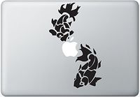 Koi Fish Macbook Decal Mac Decal Macbook Pro Laptop Sticker Vinyl Decal Mac Apple Skin 13 15 17