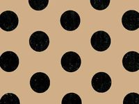 Black Polka DOTS on Kraft Brown Tissue Paper for Gift Wrapping 20"x30" Sheets (10)