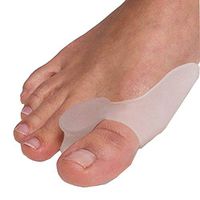Healifty 4Pairs Gel Bunion Corrector Big Toe Bunion Guard Toe Straightener seperators Relieve Pain Toe Spacer
